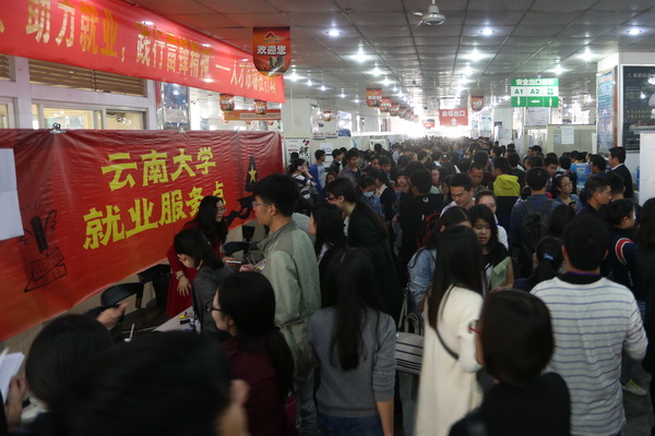 云南招聘会_万人齐聚焕新昆明力量 融创云南城市招聘会圆满落幕